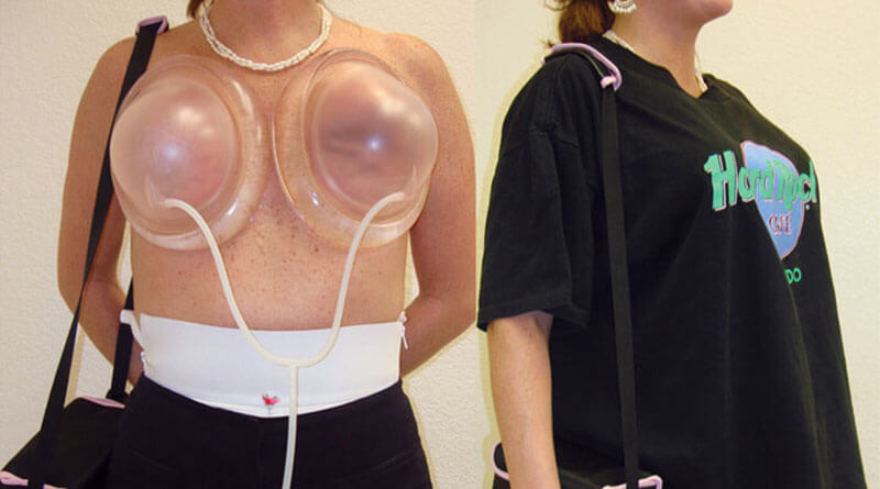 Using a Breast Enlargement Pump